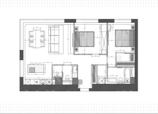 Продажа двухкомнатной квартиры, 84.3 м2, Москва, Шелепихинская набережная, 34к2, ЖК Сердце Столицы