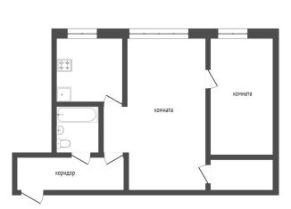 Продам 2-ком. квартиру, 44 м2, Бурятия, улица Борсоева, 3