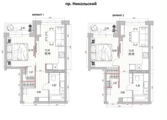 Продаю 1-ком. квартиру, 33.2 м2, Архангельская область, улица Пахтусова, 9