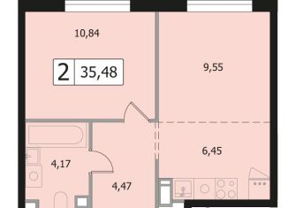 Продам двухкомнатную квартиру, 35.5 м2, Одинцово