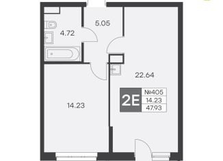 Продаю 1-комнатную квартиру, 51 м2, Екатеринбург, улица Громова, 26