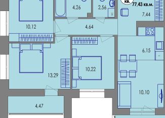 Продается 4-комнатная квартира, 76 м2, Карелия