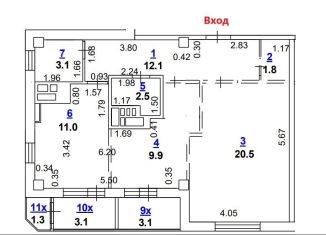 Продам 2-комнатную квартиру, 69 м2, Ростовская область, Восточная улица, 7