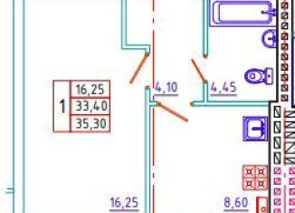 Продам 2-комнатную квартиру, 45 м2, Ростовская область, Александровск-Грушевский проспект, 20