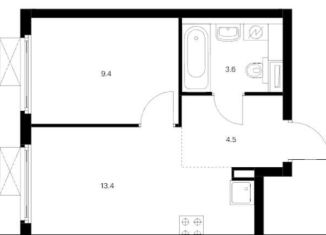 Продам 1-ком. квартиру, 30.9 м2, Ленинградская область, Главная улица, 14Б