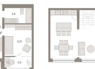 Продаю 3-комнатную квартиру, 118.4 м2, Тюмень, Центральный округ