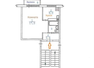 Продаю 1-комнатную квартиру, 28.1 м2, Свердловская область, Агрономическая улица, 26А