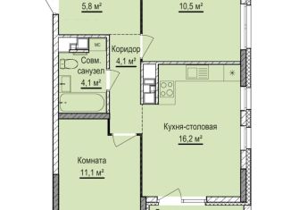 Продам 3-комнатную квартиру, 54 м2, Ижевск