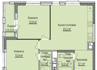 Продам 3-комнатную квартиру, 63 м2, Ижевск, Устиновский район