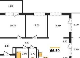 Продам 3-комнатную квартиру, 60.5 м2, Обь, Большая улица, 23