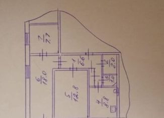 Продам 3-ком. квартиру, 58.1 м2, Саратов, Луговая улица, 35/37