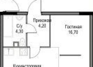 Продажа квартиры студии, 40.8 м2, Москва, ЮЗАО, улица Академика Челомея, 1А