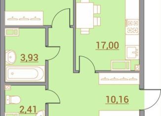 Продается 2-комнатная квартира, 71.5 м2, Аксай, улица Луначарского, 50