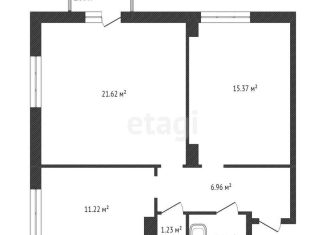 Продам двухкомнатную квартиру, 64 м2, Красноярск, улица Петра Подзолкова, 24, Советский район