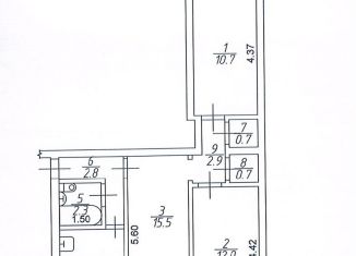 Продается 3-ком. квартира, 53.8 м2, Москва, СВАО, Звёздный бульвар, 20