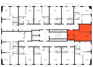 Продажа однокомнатной квартиры, 39.9 м2, городской посёлок Янино-1, ЖК Янинский Лес