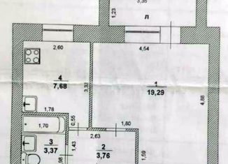 Продается однокомнатная квартира, 36.2 м2, Ульяновская область, улица Средний Венец, 23А