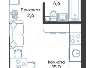 Продается квартира студия, 22.1 м2, Новороссийск, улица Куникова, 47Г