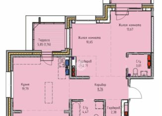 Продается трехкомнатная квартира, 90 м2, Иркутск, Култукская улица, 16, Правобережный округ