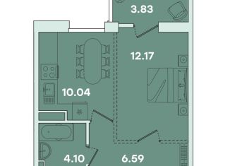 Продается 1-ком. квартира, 36.7 м2, Иркутская область, улица Петрова, 16