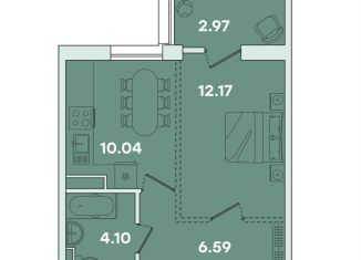 Продается 1-комнатная квартира, 35.9 м2, Иркутск, улица Петрова, 16