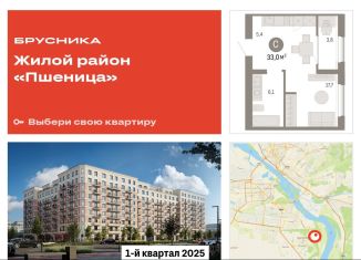 Продается квартира студия, 33 м2, рабочий посёлок Краснообск, Центральная улица, 10/3