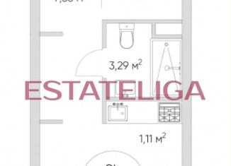 Продам квартиру студию, 38.5 м2, Москва, ЮВАО