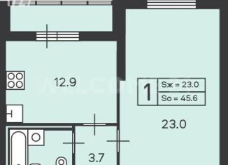 1-ком. квартира на продажу, 45.6 м2, Москва, Дмитровское шоссе, вл89, Бескудниковский район