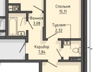 Продам 2-комнатную квартиру, 57 м2, Старый Оскол, микрорайон Центральный, 4