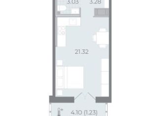 Продается квартира студия, 28.9 м2, Санкт-Петербург, Ремесленная улица, 15