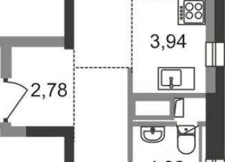 Продается 3-комнатная квартира, 46.7 м2, Московская область, жилой квартал Новоград Павлино, к7