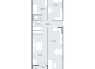 Продам трехкомнатную квартиру, 90 м2, Санкт-Петербург, метро Чкаловская, Ремесленная улица, 15