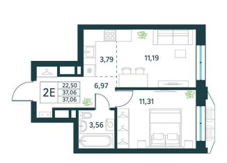 Продаю 2-ком. квартиру, 36.8 м2, Москва, Рязанский район