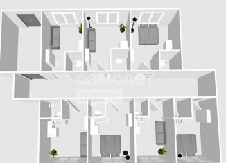 Продается многокомнатная квартира, 107.2 м2, Ульяновск, улица Марата, 14