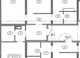 3-комнатная квартира на продажу, 86 м2, Воронеж, улица Загоровского, 5/1