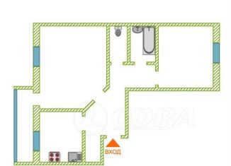 Продаю 2-комнатную квартиру, 66.6 м2, Тюмень, улица Избышева, 6, ЖК Нефтяник
