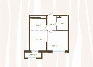 Продается 2-ком. квартира, 43 м2, Новокузнецк, улица Зорге, 17