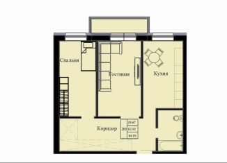 Продам 2-ком. квартиру, 64.1 м2, Красноярский край