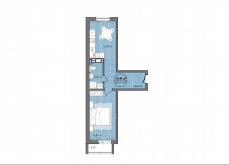 Продам 1-комнатную квартиру, 49.1 м2, Челябинск, улица Труда, 14