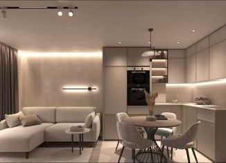 Продажа 1-комнатной квартиры, 46.1 м2, Тюмень, ЖК Речной Порт, Причальная улица, 7