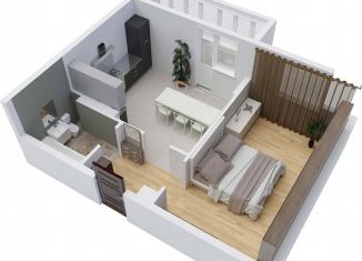 Продажа 1-ком. квартиры, 42.2 м2, Крым