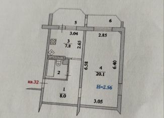 Продажа 1-комнатной квартиры, 38.9 м2, Серпухов, Ясный переулок