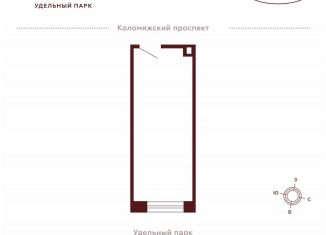 Продаю помещение свободного назначения, 23.02 м2, Санкт-Петербург, Коломяжский проспект, 19А