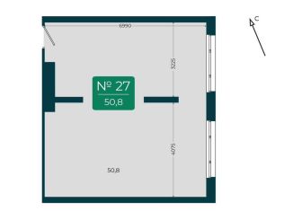 Помещение свободного назначения на продажу, 50.8 м2, Тюмень, улица Василия Подшибякина, 9