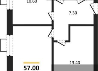Продаю 2-комнатную квартиру, 57 м2, Воронеж, улица Пескова, 10