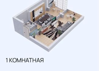 Однокомнатная квартира на продажу, 48.3 м2, Избербаш, улица имени Р. Зорге, 44