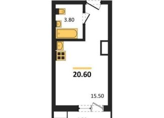 Продаю квартиру студию, 20.6 м2, Воронеж