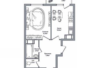 Продажа 2-комнатной квартиры, 52 м2, Ярославль, улица Строителей, 18А