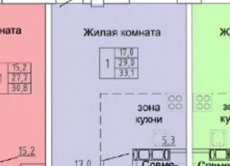 Продается квартира студия, 33.1 м2, Абакан, улица Ленинского Комсомола, 24/1