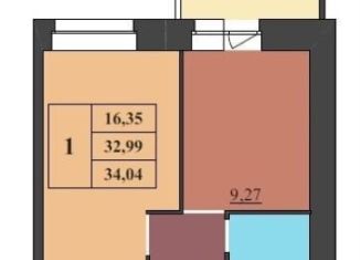 Продается 1-ком. квартира, 34 м2, Ярославль, Ленинградский проспект, 25